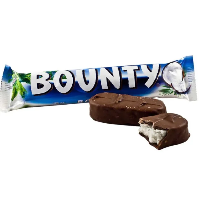 barre chocolatée bounty 