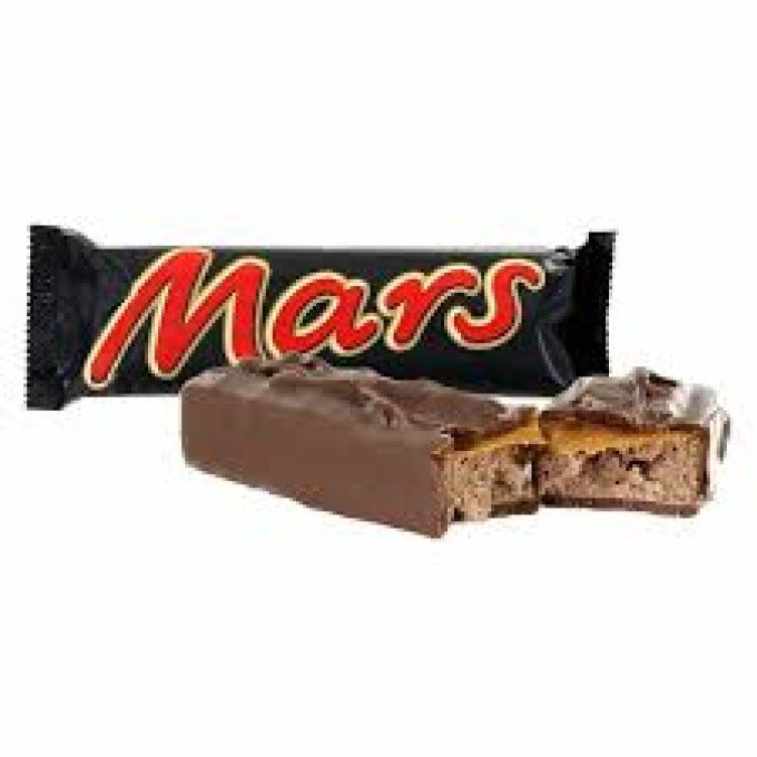 Mars barre chocolatée 51g